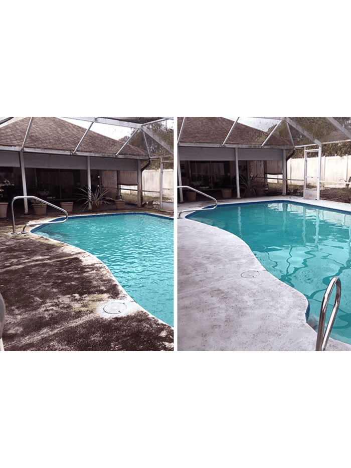 Roof Cleaning Example