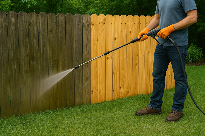 Fence Cleaning Service